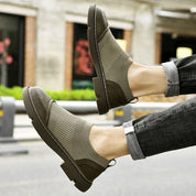Breathable Mesh Slip-On Shoes for Men Shoes