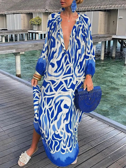 Nerys | Maxi dress Blue Dresses