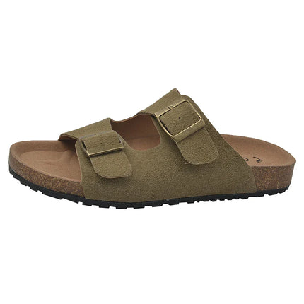Aria™ | Orthopedic Comfort Slides Chocolate Sandals