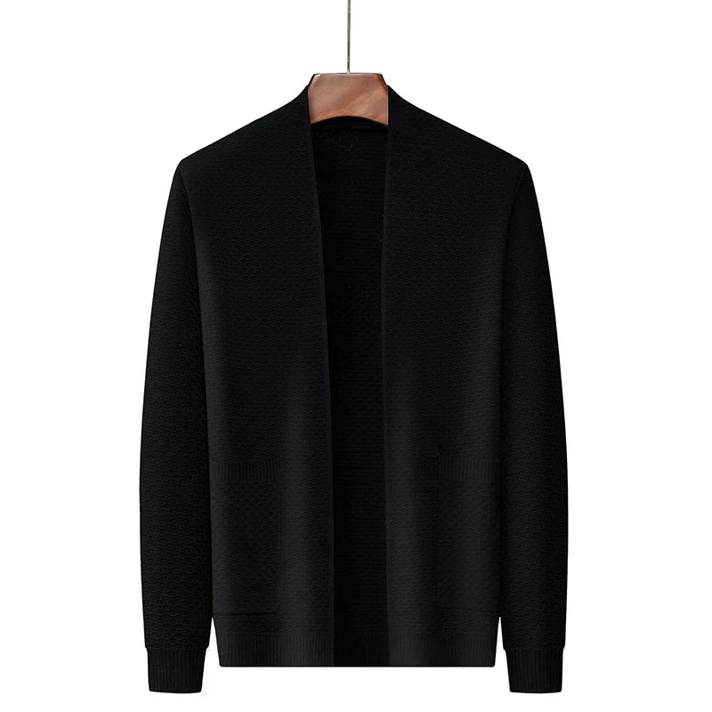 Antonio Rivella Jacquard Blazer Jet Black Blazer