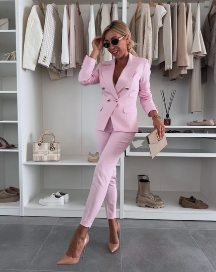Esmee & Charlotte | Elegant 2 piece set Pink