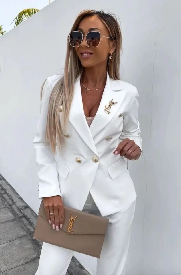 Esmee & Charlotte | Elegant 2 piece set White