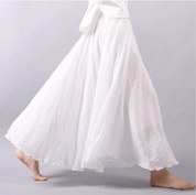 Eclectic Aura Skirt White