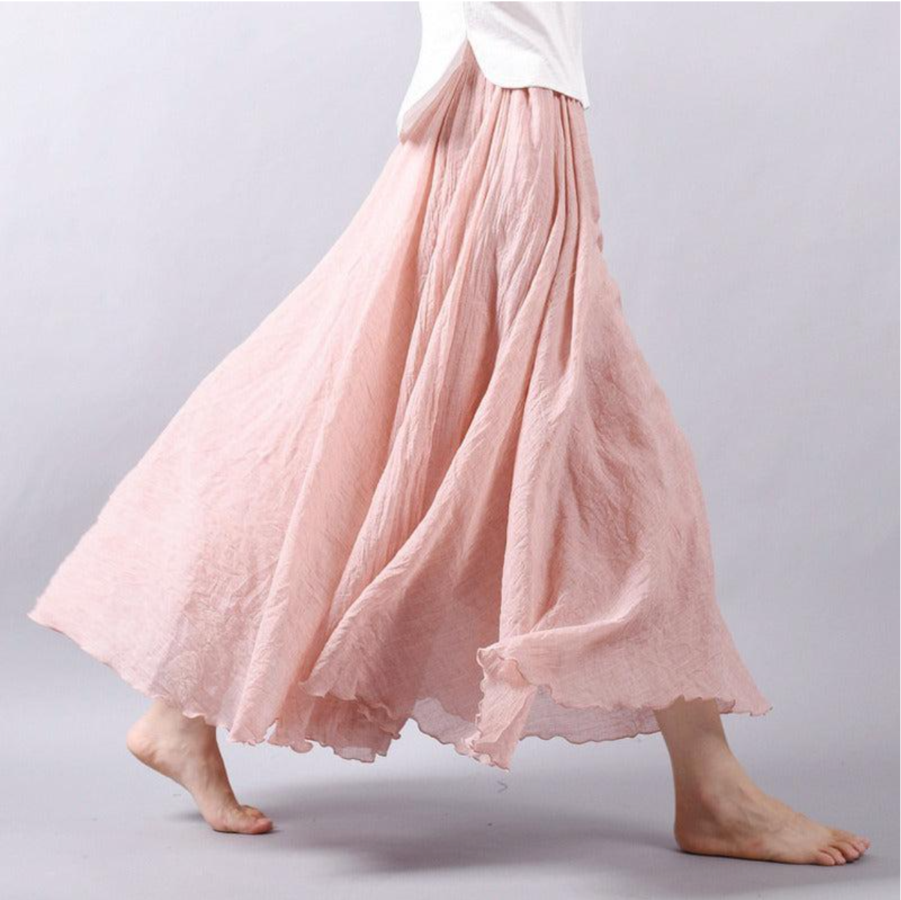 Eclectic Aura Skirt Pink