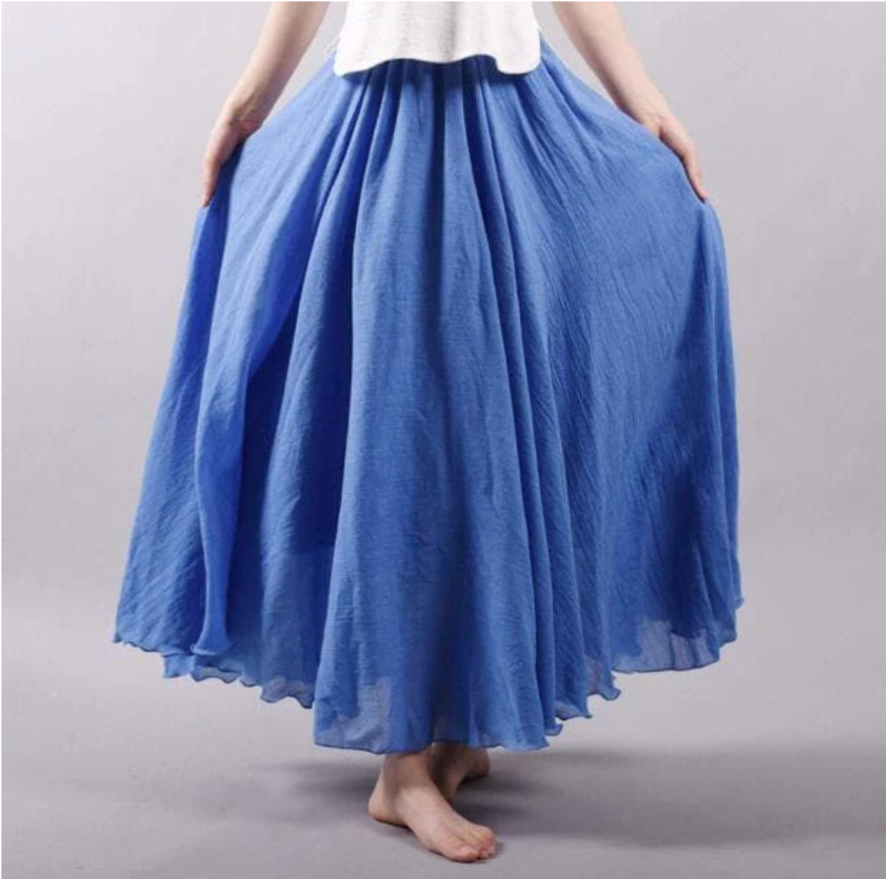 Eclectic Aura Skirt Blue