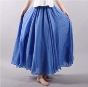 Eclectic Aura Skirt Blue