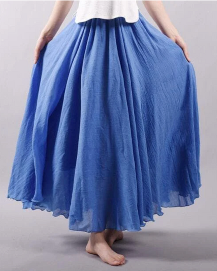 Eclectic Aura Skirt Blue