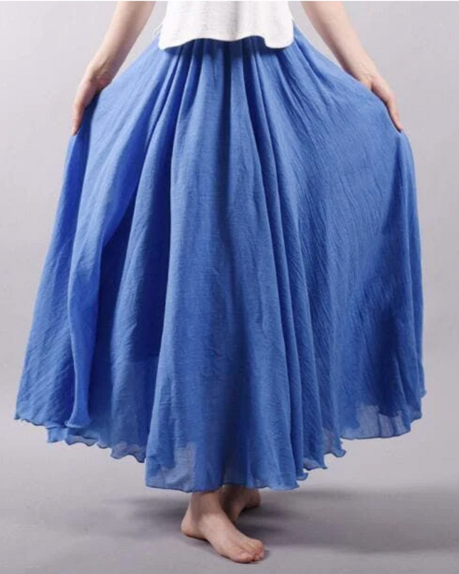 Eclectic Aura Skirt Blue
