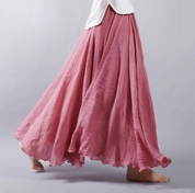 Eclectic Aura Skirt Dark Pink