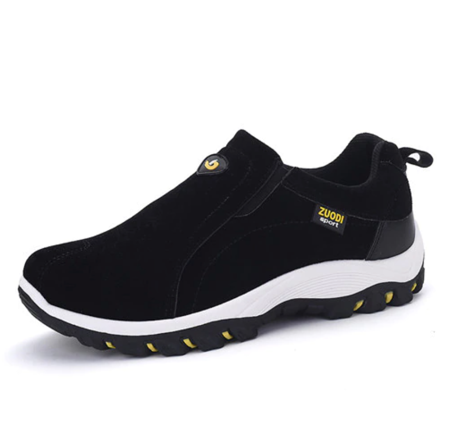 Jack | Orthopedic Walking Shoes For Men Black men