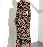 Quinn | Luxe Leopard Dress - OKOHOKO™ FASHION
