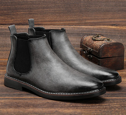 Thomas | Men's Chelsea Shoes Grey