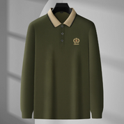 Classic Knit Polo Shirt for Men Shirts