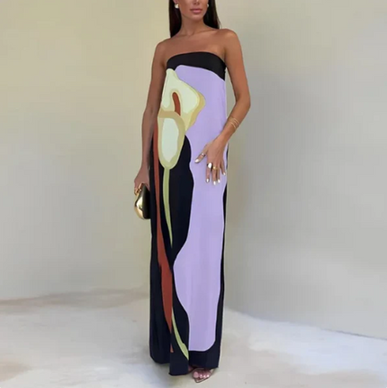 Veneta™ - Elegance Dress Lilla Dresses
