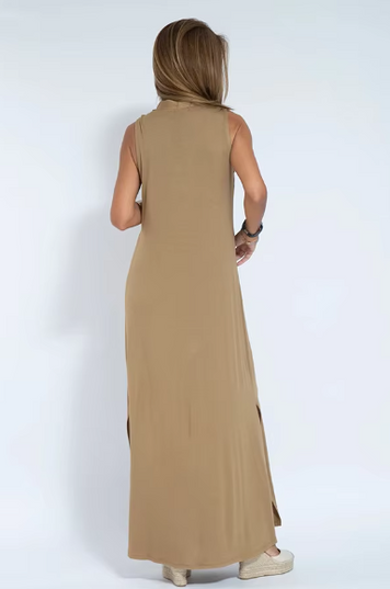 Helen™ | Elegant Sleeveless Dress Dresses