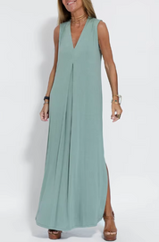 Helen™ | Elegant Sleeveless Dress Dresses
