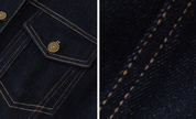 Vintage Polo Collar Denim Jacket Denim Jacket