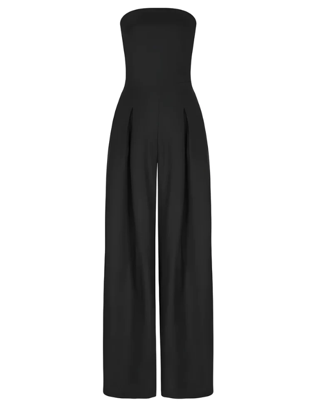 Anaya™ | Casual Tube Top & Wide-Leg Pants Jumpsuit