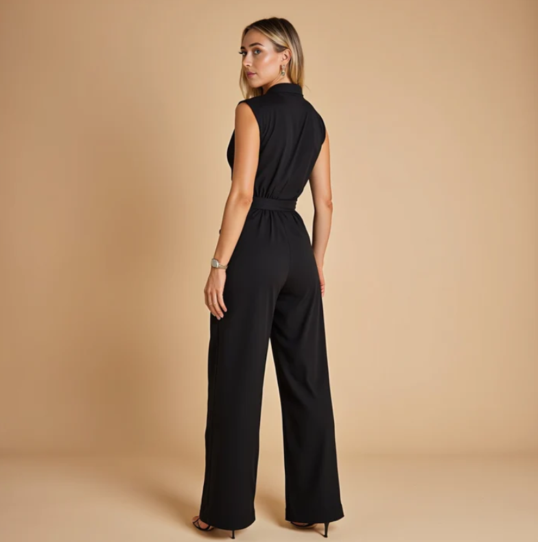 Cherise | Sleeveless Jumpsuit Jumpsuits