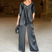 Summer Short-sleeved T-shirt Two-piece Set For Women Outfit Sets