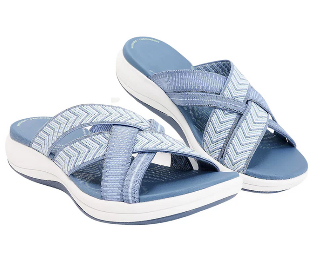 Summer Orthopedic Sandals Blue Sandals