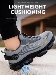 Bryce™ | Rotary Button Safety Trainer Shoes for Men Shoes