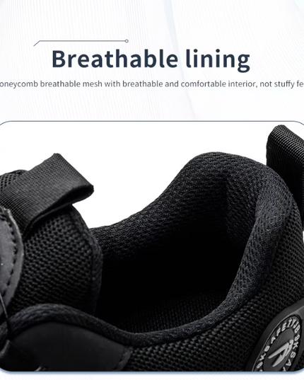 Bryce™ | Rotary Button Safety Trainer Shoes for Men Shoes