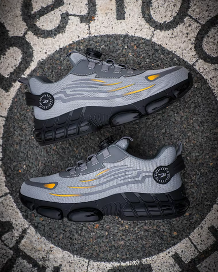 Bryce™ | Rotary Button Safety Trainer Shoes for Men Shoes