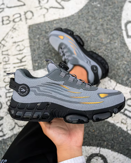Bryce™ | Rotary Button Safety Trainer Shoes for Men Shoes
