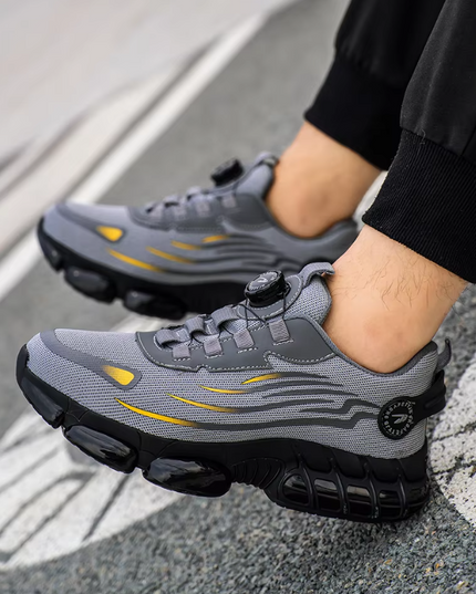 Bryce™ | Rotary Button Safety Trainer Shoes for Men Shoes