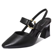 Caroline™ | Comfort Luxe Feels Heel Sandals Black Shoes & Sandals