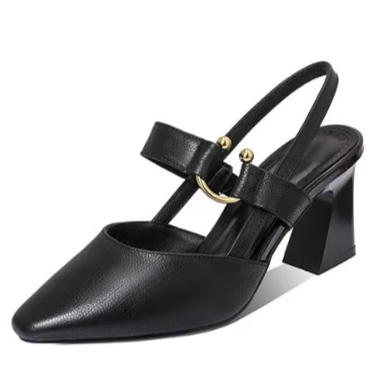 Caroline™ | Comfort Luxe Feels Heel Sandals Black Shoes & Sandals