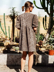 Kendall™ | Leopard Print Flirty & Flowing Sundress Dresses