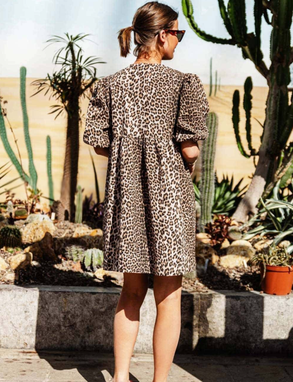 Kendall™ | Leopard Print Flirty & Flowing Sundress Dresses