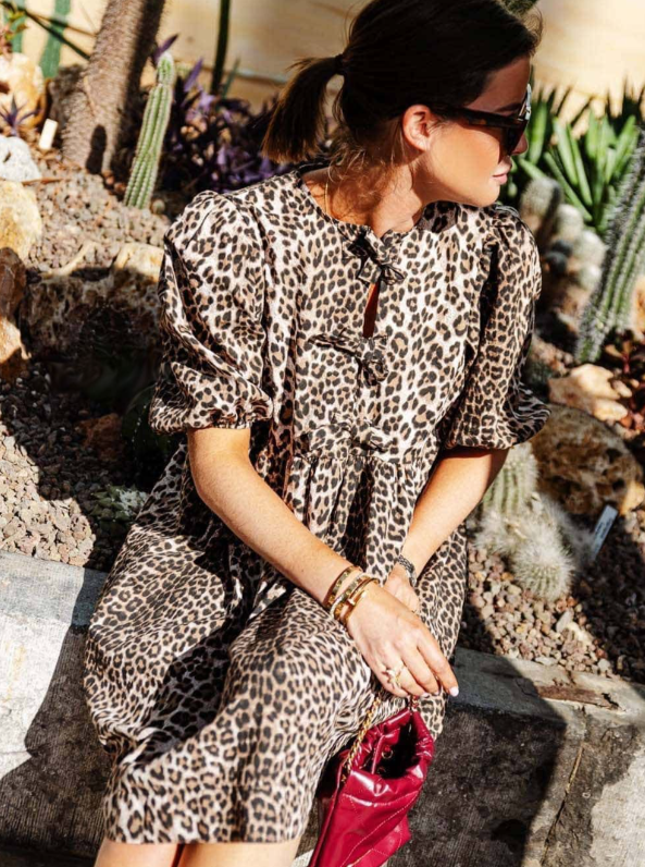 Kendall™ | Leopard Print Flirty & Flowing Sundress Dresses