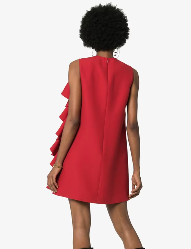 Esmeralda | Elegant Ruffle Dress Dresses