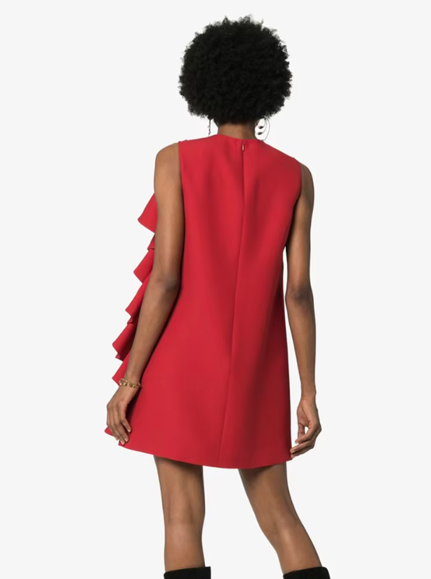 Esmeralda | Elegant Ruffle Dress Dresses