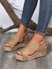 Thalia™ | Stylish Wedge Sandals Shoes & Sandals
