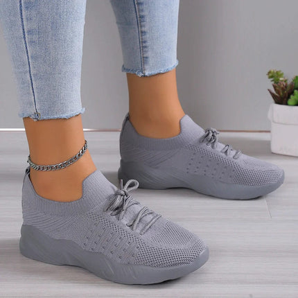 Jane™ - Breathable Trainers Grey Women Shoes