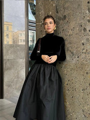 Jamila™ | Long Sleeve Midi Dress Dresses