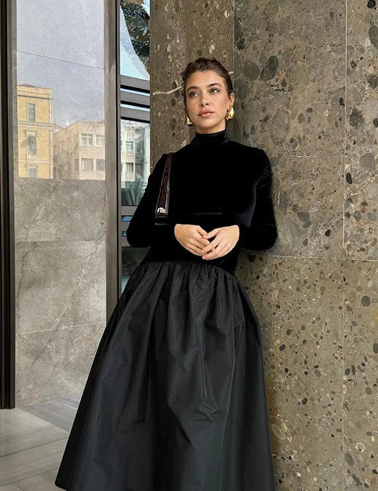Jamila™ | Long Sleeve Midi Dress Dresses