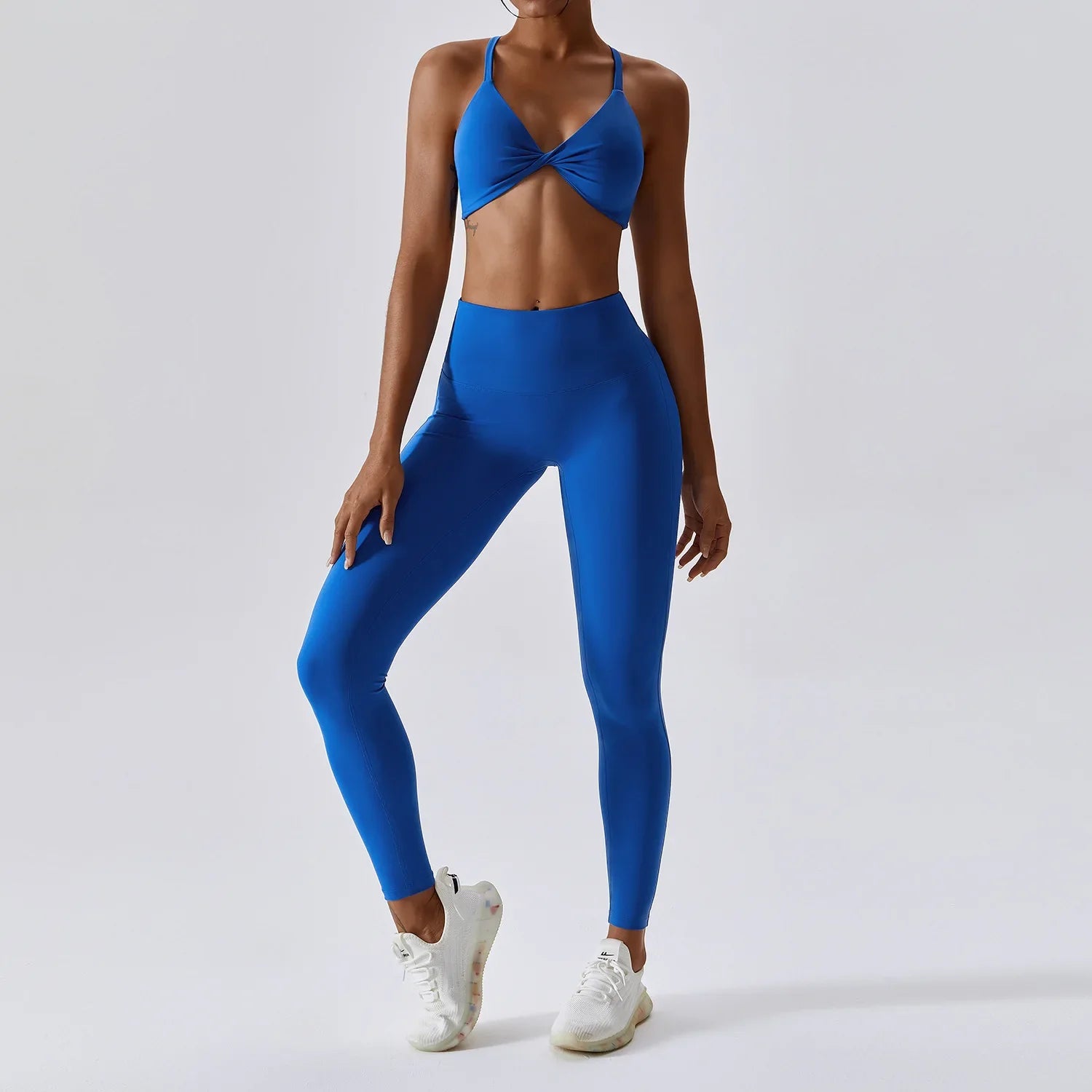 Charlie | Flexflow Sports Set Blue 1 Leggings