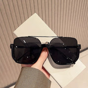 Vintage Oversized Square UV-400 Sunglasses – Trendy Sunglasses