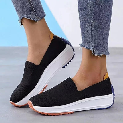 Frances | Orthopedic Slippers Black