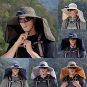 Solar-Powered Cooling Fan Hat Hats