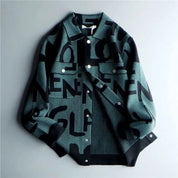 Azure Vintage Knitted Jacket Cardigans