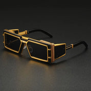 VANTAGE-X Sunglasses – Cyber-Luxe Visionary Eyewear Black Sunglasses