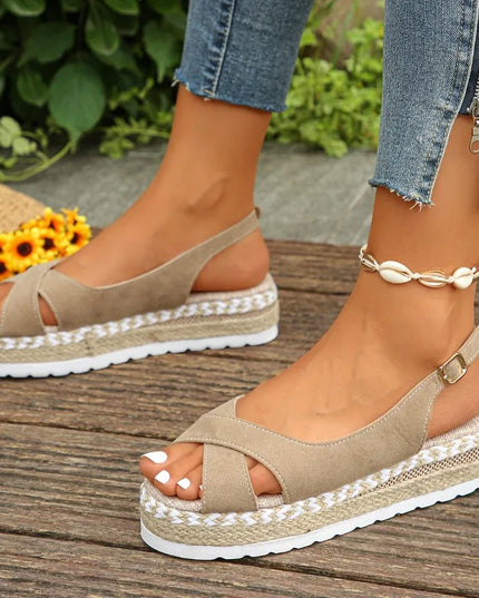 Isla™ – Cross-Strap Platform Sandals Sandals