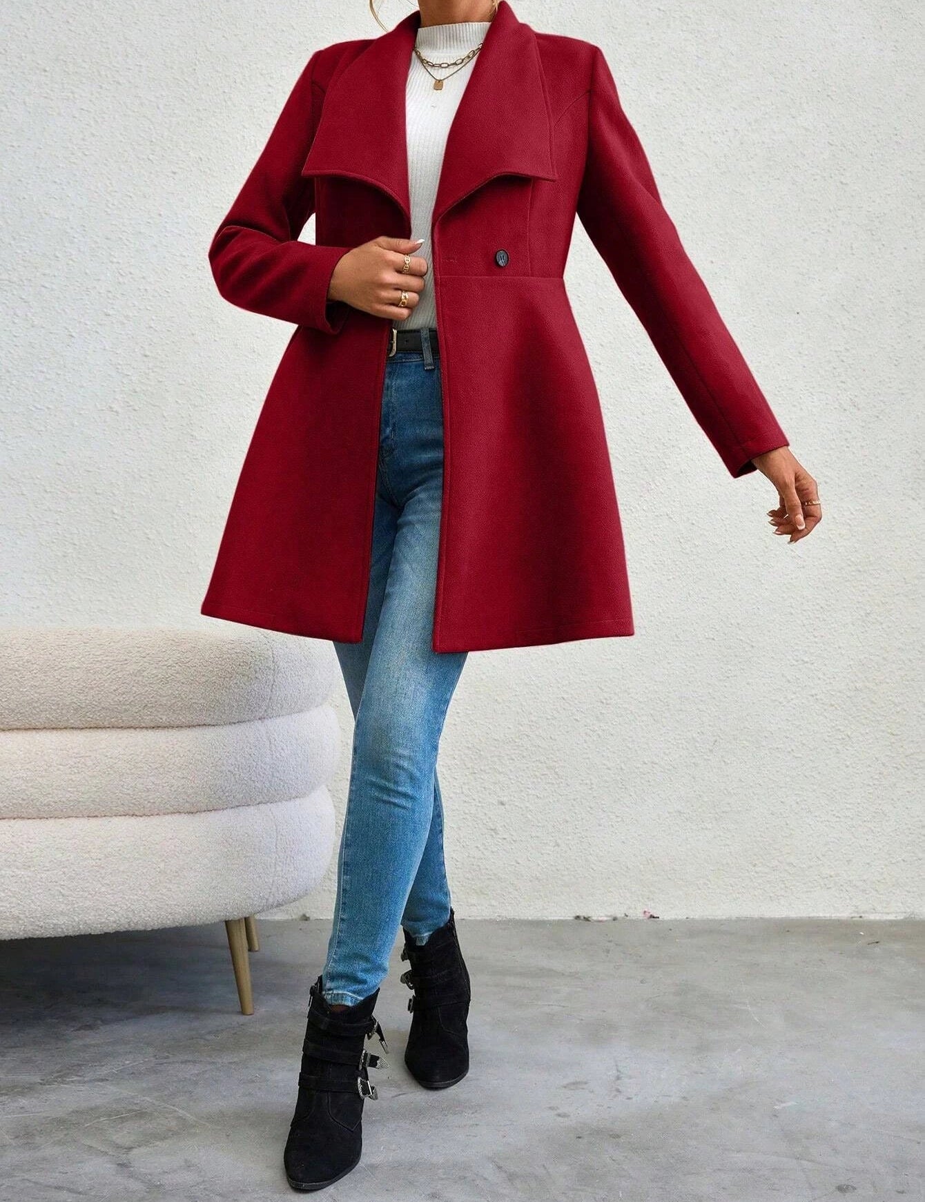 Victoria Luxe Long Coat Long Coat