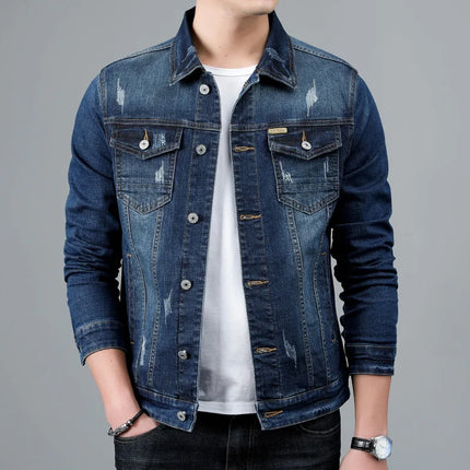 Bennett™ | Summer Fade Denim Dark blue Jackets